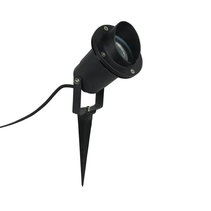 Smart Spike schwarz IP65 inkl. WiFi GU10 - Fertig