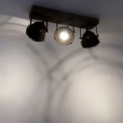 Smart Spot rostbraun kippbar inkl. 3 WiFi GU10 - Gina