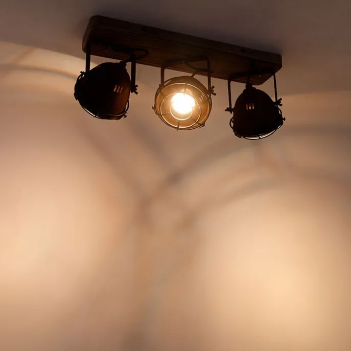 Smart Spot rostbraun kippbar inkl. 3 WiFi GU10 - Gina