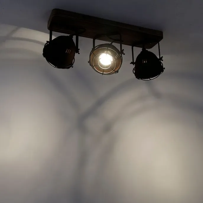 Smart Spot rostbraun kippbar inkl. 3 WiFi GU10 - Gina