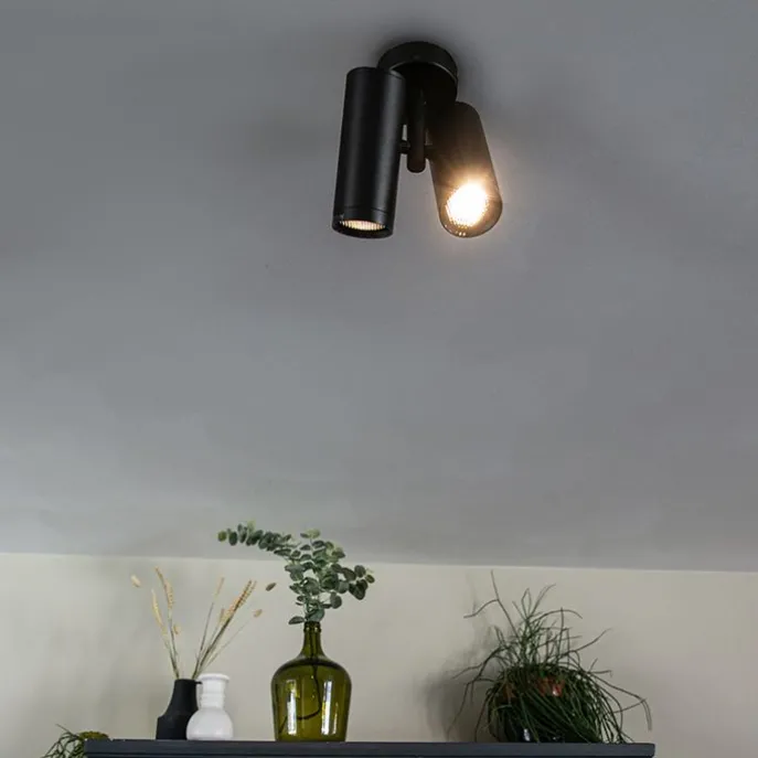 Smart Spot Schwarz 2-Licht inkl. Wifi GU10 - Scopio Honey