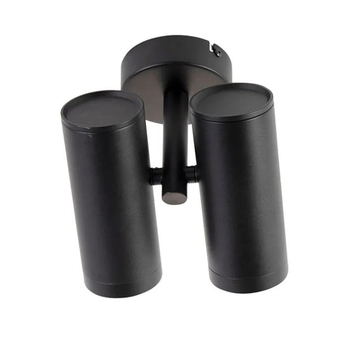 Smart Spot Schwarz 2-Licht inkl. Wifi GU10 - Scopio Honey