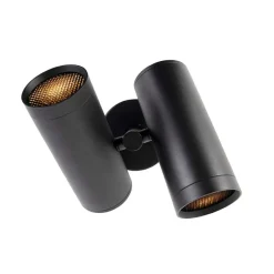 Smart Spot Schwarz 2-Licht inkl. Wifi GU10 - Scopio Honey