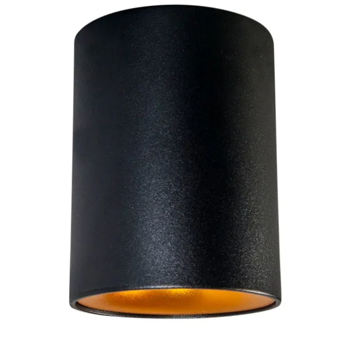 Smart Spot schwarz mit Gold inkl. GU10 WiFi Lichtquelle - Ronda