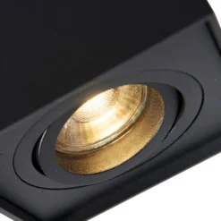 Smart Spot schwarz verstellbar inkl. WiFi GU10 - Quadro Up