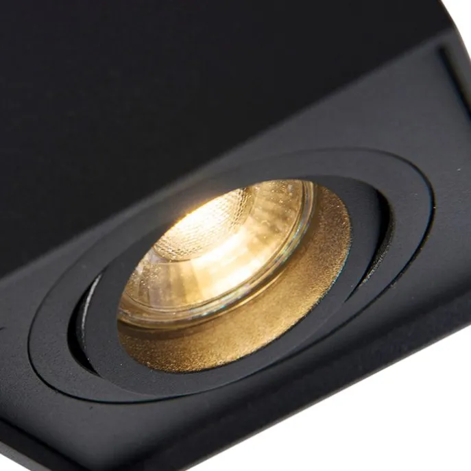 Smart Spot schwarz verstellbar inkl. WiFi GU10 - Quadro Up