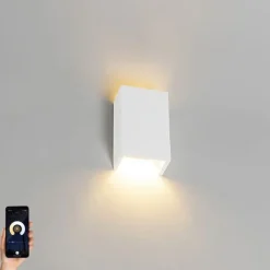 Smart Wandleuchte weiß inkl. Wifi G9 - Colja Novo