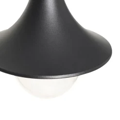 Smart-Außenlaterne schwarz 125 cm IP44 inkl. Wifi A60 - Daphne