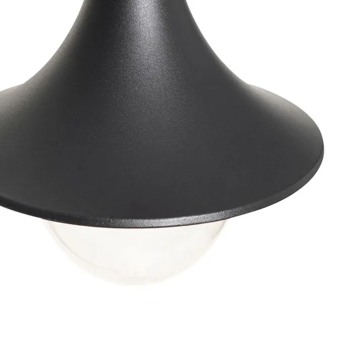 Smart-Außenlaterne schwarz 125 cm IP44 inkl. Wifi A60 - Daphne