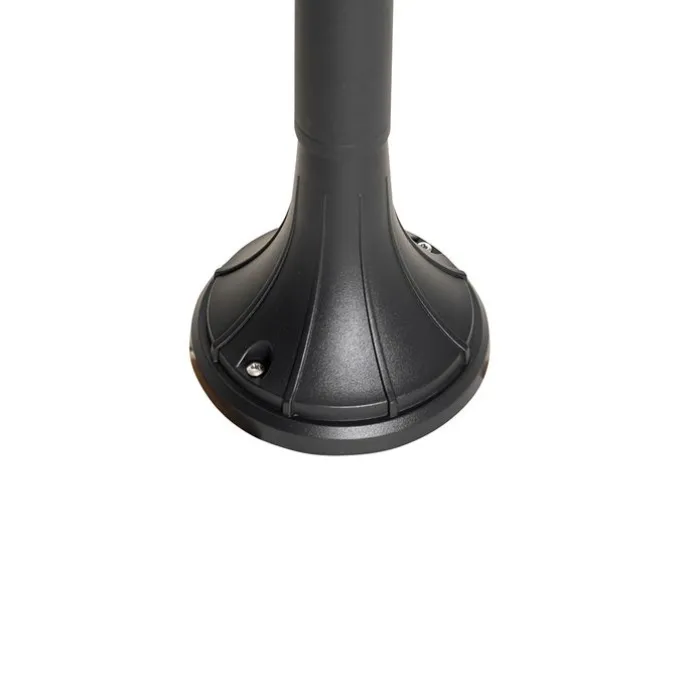Smart-Außenlaterne schwarz 125 cm IP44 inkl. Wifi A60 - Daphne