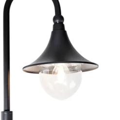 Smart-Außenlaterne schwarz 125 cm IP44 inkl. Wifi A60 - Daphne