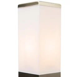 Smart-Außenleuchte 45 cm Stahl inkl. Wifi P45 - Malios