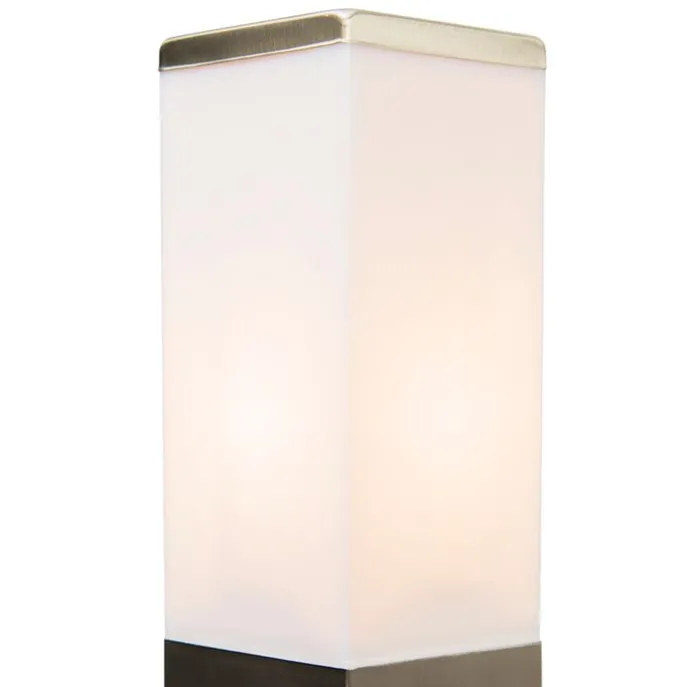 Smart-Außenleuchte 45 cm Stahl inkl. Wifi P45 - Malios