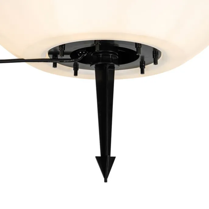 Smart-Außenleuchte weiß 56 cm inkl. Wifi A60 IP65 - Nura