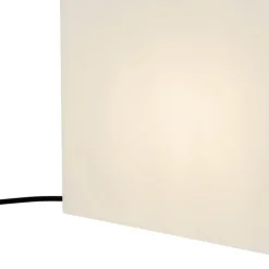 Smart-Außenleuchte weiß 30 cm quadratisch inkl. LED A60 IP44 - Nura