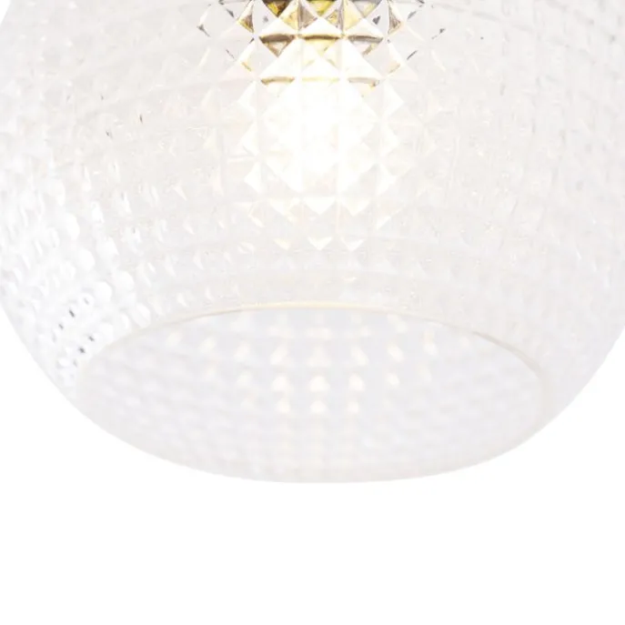 Smarte Art Deco Deckenleuchte Messing inkl. WLAN A60 - Sphere