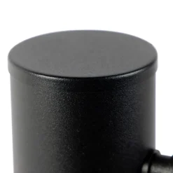 Smarte Außenlampe schwarz 45 cm verstellbar inkl. Wifi GU10 - Solo