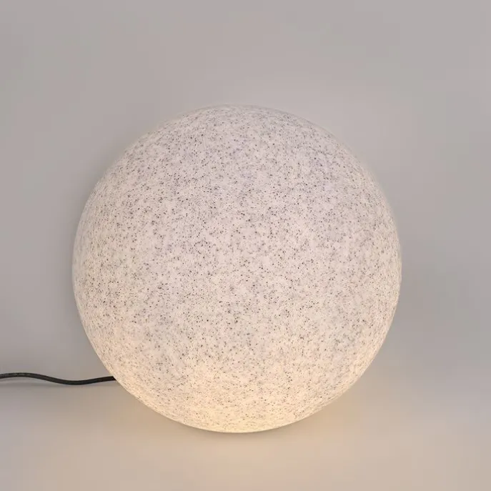 Smarte Außenleuchte Grau 45 cm IP44 inkl. LED - Nura