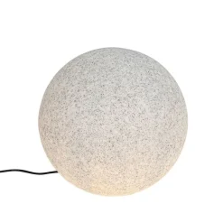Smarte Außenleuchte Grau 45 cm IP44 inkl. LED - Nura