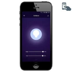 Smarte Außenleuchte mit Erdspieß 50 cm IP44 inkl. Wifi A60 - Bol