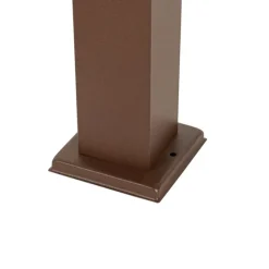 Smarte Außenleuchte Rostbraun 45 cm inkl. P45 - Malios