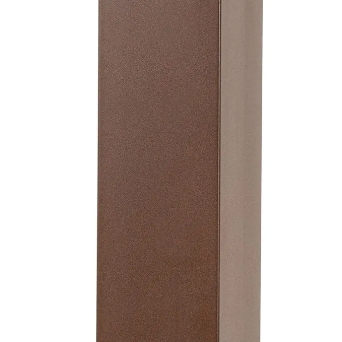 Smarte Außenleuchte Rostbraun 80 cm inkl. WiFi P45 - Malios