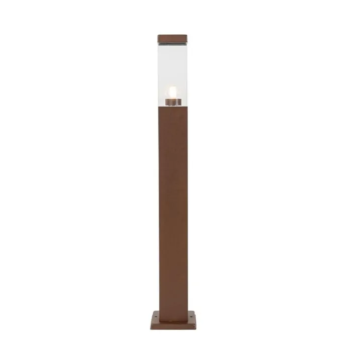 Smarte Außenleuchte Rostbraun 80 cm inkl. WiFi P45 - Malios