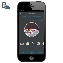 Smarte Außenleuchte schwarz 80 cm IP44 inkl. WLAN ST64 - Gleam