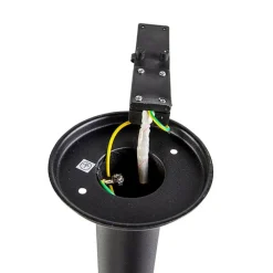 Smarte Außenleuchte schwarz 80 cm IP44 inkl. WLAN ST64 - Gleam