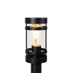 Smarte Außenleuchte schwarz 80 cm IP44 inkl. WLAN ST64 - Gleam