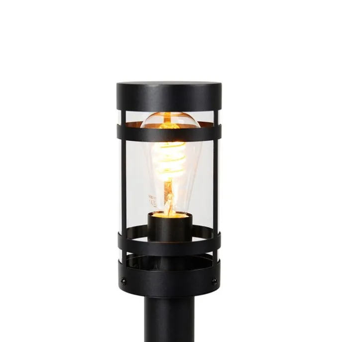 Smarte Außenleuchte schwarz 80 cm IP44 inkl. WLAN ST64 - Gleam