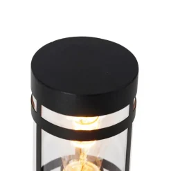 Smarte Außenleuchte schwarz 80 cm IP44 inkl. WLAN ST64 - Gleam