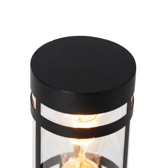 Smarte Außenleuchte schwarz 80 cm IP44 inkl. WLAN ST64 - Gleam