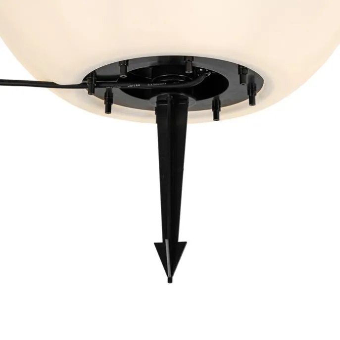 Smarte Außenleuchte weiß 45 cm IP65 inkl. LED - Nura