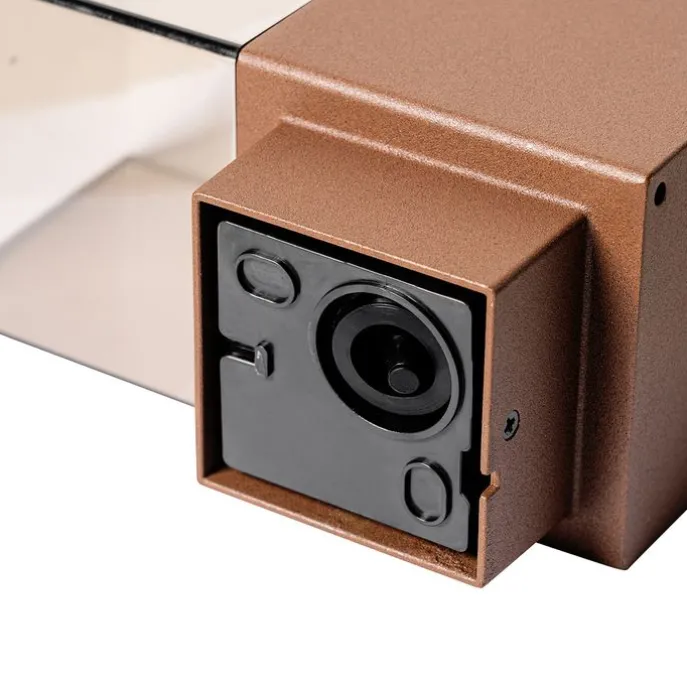 Smarte Außenwandleuchte rostbraun IP44 inkl. WLAN P45 - Dänemark