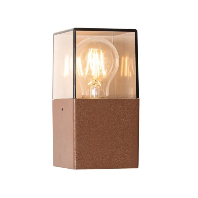 Smarte Außenwandleuchte rostbraun IP44 inkl. WLAN P45 - Dänemark