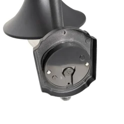 Smarte Außenwandleuchte schwarz IP44 inkl. Wifi A60 - Daphne