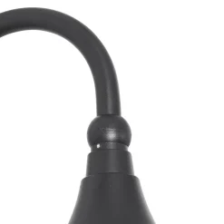 Smarte Außenwandleuchte schwarz IP44 inkl. Wifi A60 - Daphne