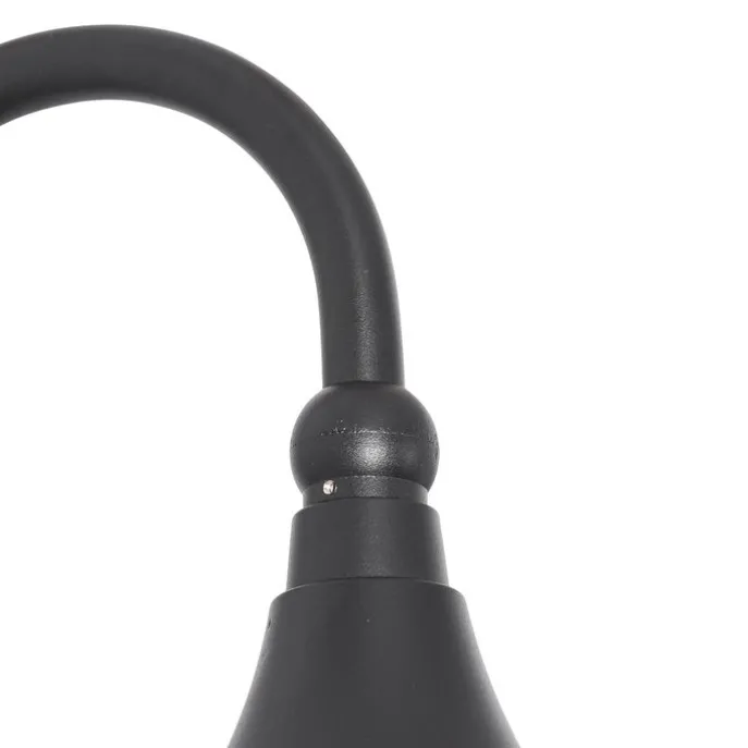 Smarte Außenwandleuchte schwarz IP44 inkl. Wifi A60 - Daphne