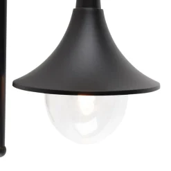 Smarte Außenwandleuchte schwarz IP44 inkl. Wifi A60 - Daphne