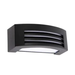 Smarte Außenwandleuchte schwarz IP44 inkl. WLAN A60 - Hurricane 1