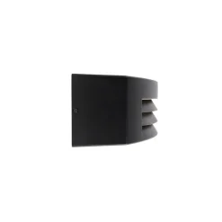 Smarte Außenwandleuchte schwarz IP44 inkl. WLAN A60 - Hurricane 1