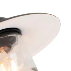 Smarte Außenwandleuchte schwarz IP44 inkl. WLAN A60 - München