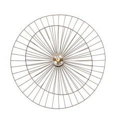 Smarte Deckenleuchte Bronze mit doppeltem Schirm 45cm inkl. WiFi G95 - Pua