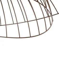 Smarte Deckenleuchte Bronze mit doppeltem Schirm 45cm inkl. WiFi G95 - Pua