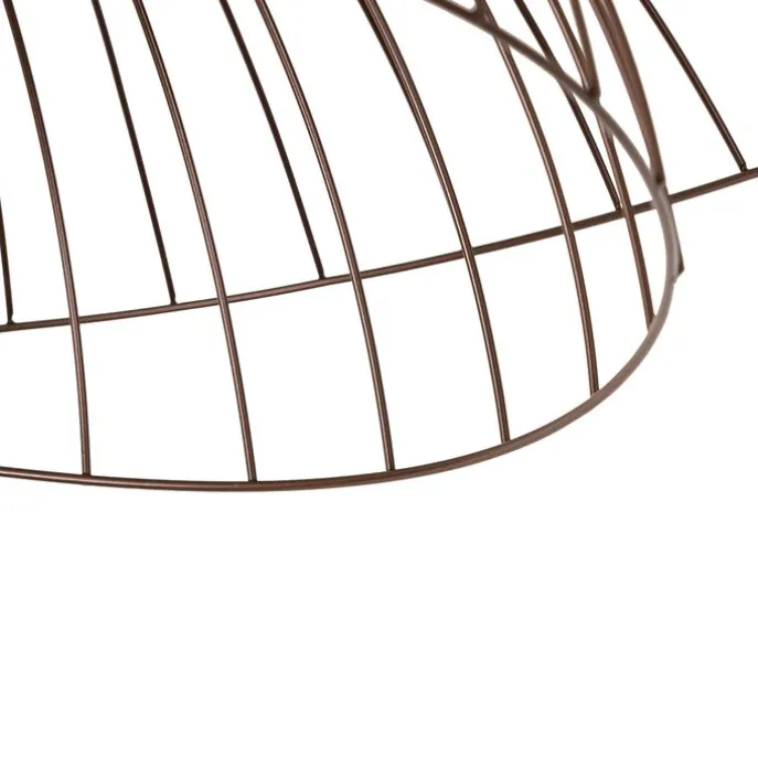 Smarte Deckenleuchte Bronze mit doppeltem Schirm 45cm inkl. WiFi G95 - Pua