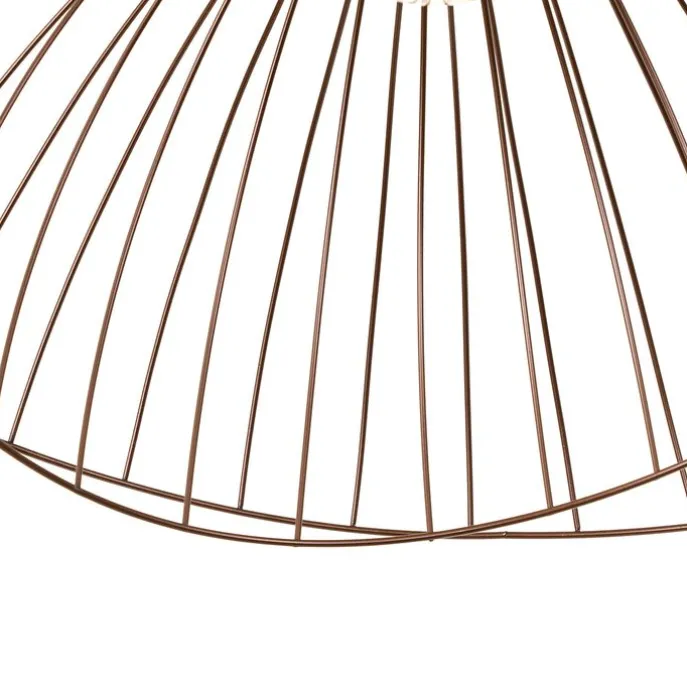 Smarte Deckenleuchte Bronze mit doppeltem Schirm 45cm inkl. WiFi G95 - Pua