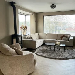 Smarte Deckenleuchte schwarz mit Rauchglas 3-flammig inkl. 3 WiFi G9 - Uvas