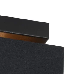 Smarte Deckenleuchte Schwarz mit Gold inkl. WiFi P45 - VT