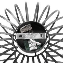 Smarte Deckenleuchte schwarz 30 cm inkl. Wifi G95 - Johanna